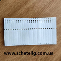Етикетка-петля для маркування рослин TYVEK, 1000 шт, білі 1,27х16 см