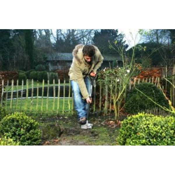Лопата з заокругленим лезом, полегшена Fiskars White (1019601)