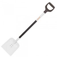 Лопата совкова, полегшена Fiskars White (1019602)
