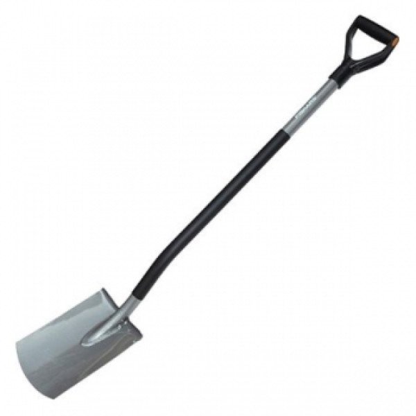 Лопата с закруглённым лезвием Fiskars Ergonomic (1001411)