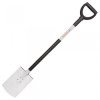 Лопата з заокругленим лезом, полегшена Fiskars White (1019601)