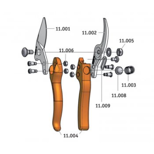 Опорне лезо Lowe 11002