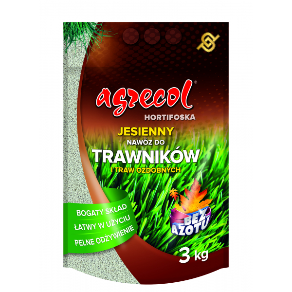 Добриво для газонів осіннє Hortifoska Agrecol 3 кг
