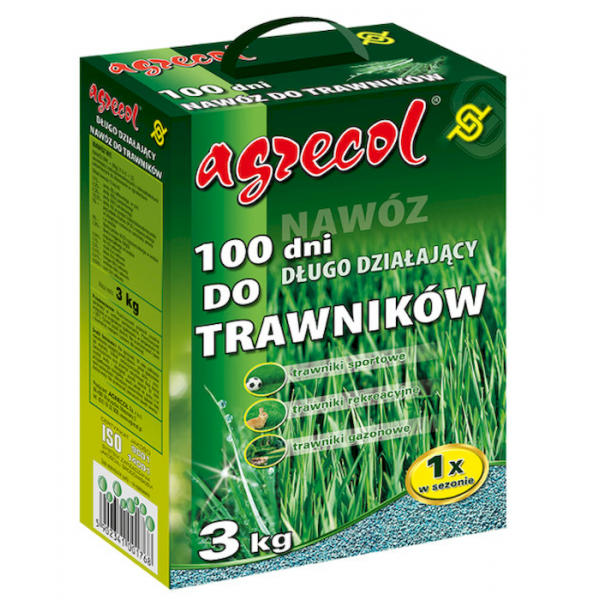 Добриво для газону 100 днів Agrecol 3 кг