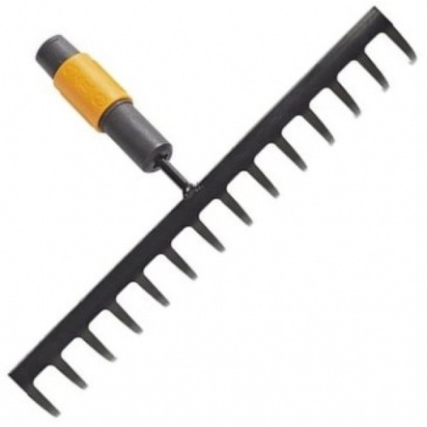 Грабли для грунта (14 зубьев) Fiskars QuikFit (1000653)