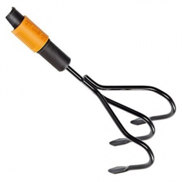 Культиватор (три зуба) Fiskars QuikFit (1000680)