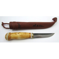 Ніж LAPPI Puukko 95, 80CrV2, рукоятка - карельська береза (14171) Ніж LAPPI Puukko 95, 80CrV2, рукоятка - карельська береза (14171)