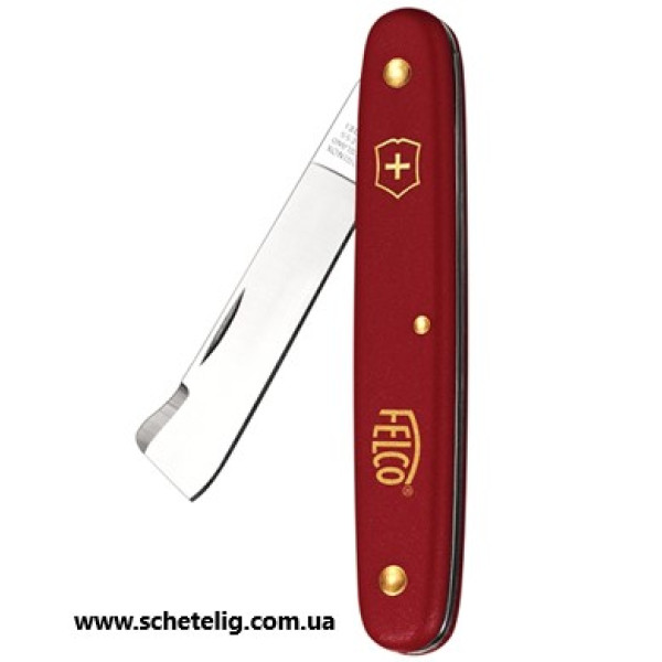 Садовий ніж для щеплення Felco Victorinox 3.90.20 (Фелко) Швейцарія