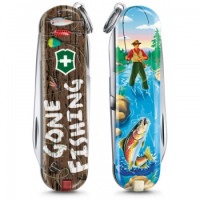 Ніж Victorinox Classic LE 2020 "Gone Fishing", 58 мм / 7 функ (Vx06223.L2005)