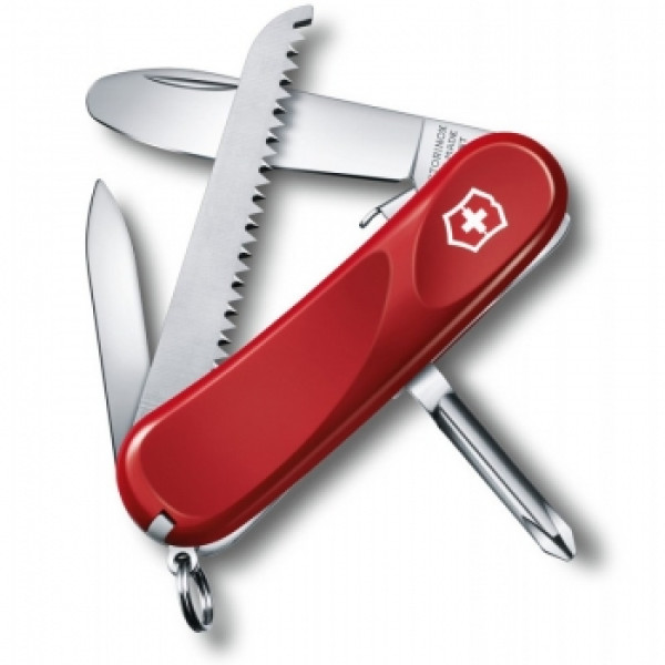 Ніж Victorinox Delemont "Junior 09", 85мм / 8функ / черв (Vx24213.SKE)
