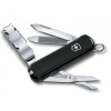 Ніж Victorinox Delemont Nail Clip 580, 65мм / 8функ / черн (Vx06463.3)
