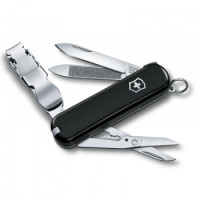 Ніж Victorinox Delemont Nail Clip 580, 65мм / 8функ / черн (Vx06463.3)