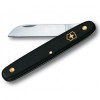 Нож для сада Victorinox Floral Knife, 100мм/1функ/черн мат(блистер) (Vx39050.3B1)