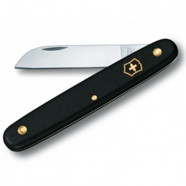 Ніж для саду Victorinox Floral Knife, 100мм / 1функ / черн мат (блістер) (Vx39050.3B1)