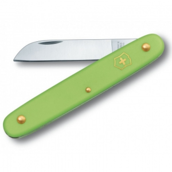 Ніж для саду Victorinox Floral Knife, 100мм / 1функ / зелен мат (блістер) (Vx39050.47B1)