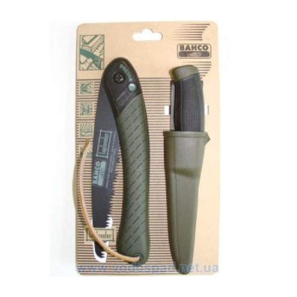Набір Bahco laplander 396 + Mora-Knife 2444