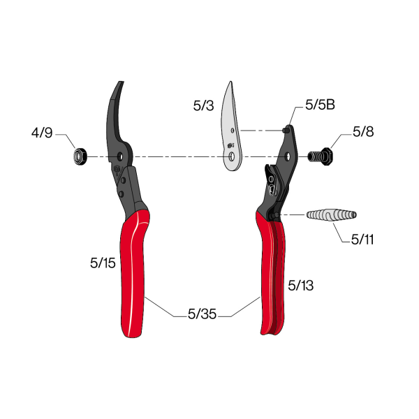 Секатор садовий FELCO 5 (Швейцарія)
