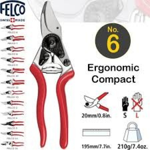 Секатор садовий FELCO 6 (Швейцарія)