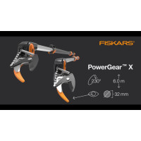 Сучкоріз телескопічний Fiskars PowerGear X UPX86 Фінляндія/Польща